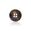 HB400 Real Buffalo Horn 4-hole Button