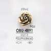 OBU4891 High Metal Half Circular Ring Half-ring Shank Button