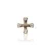 SBC4215 Glass/High Metal Half-Ring Shank Button