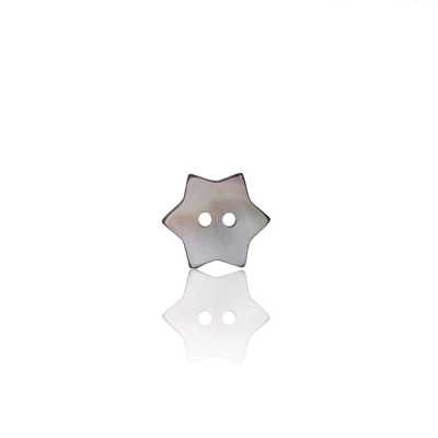 SB1041 Black Mother-of-pearl Shell 2-hole Button