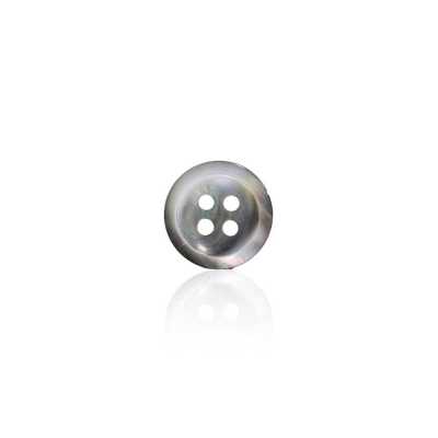 SB1023 Black Mother-of-pearl Shell 4-hole Button