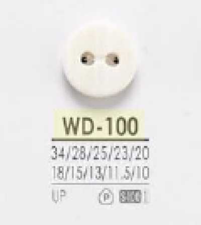 Polyester Resin Front 2-Hole Button