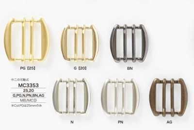 MC3353 Hexagonal Buckle Made Of Brass/die-cast