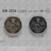 DM2236 Die-cast 4-hole Button