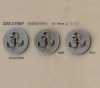 DM2196F Die-cast Circular Ring Shank Button