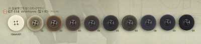 GT114 Polyester Resin 4-hole Button