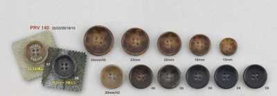 PRV140 Urea Resin Front-hole Four-hole Button