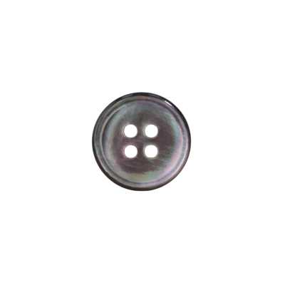 USB507 Black Mother-of-pearl Shell 4-hole Button