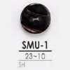 SMU1 Black Mother-of-pearl Shell 2-hole Button