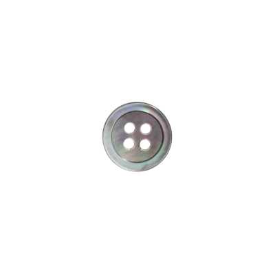 SB1720 Black Mother Of Pearl Shell 4-hole Button