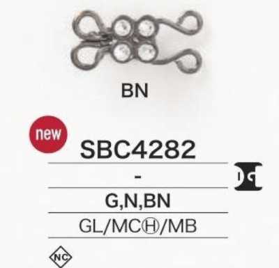 SBC4282 Glass-embellished High Metal/brass Hook