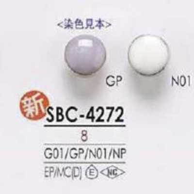 SBC4272 Epoxy Resin/die-cast Circular Ring Half-ring Shank Button
