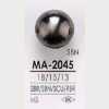 MA2045 Brass Circular Ring Half-Ring Shank Button