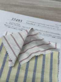 35493 Fuwa.60 Thread Organic Cotton Shirring Multi-stripe[Textile / Fabric] SUNWELL Sub Photo