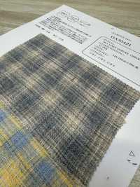 OA35421 40/1 LINEN ONBURE CHECK[Textile / Fabric] Oharayaseni Sub Photo