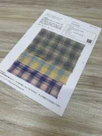 OA35421 40/1 LINEN ONBURE CHECK[Textile / Fabric] Oharayaseni Sub Photo