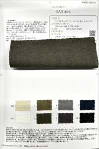 OAD1692 Work & Vintage Cotton Linen Canvas[Textile / Fabric] Oharayaseni Sub Photo
