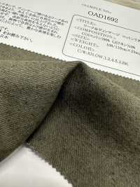 OAD1692 Work & Vintage Cotton Linen Canvas[Textile / Fabric] Oharayaseni Sub Photo