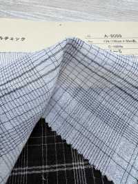 A-8099 C-100% Voile Check[Textile / Fabric] ARINOBE Sub Photo