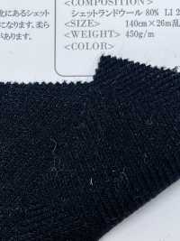 OD1404 Shutland Wool Linen Herring Bone[Textile / Fabric] Oharayaseni Sub Photo