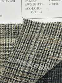OD42258 CLASSIC LINEN WOOL Grandma Check[Textile / Fabric] Oharayaseni Sub Photo