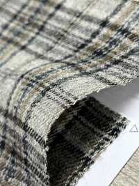 OD42287 CLASSIC LINEN WOOL SCOTTISH CHECK[Textile / Fabric] Oharayaseni Sub Photo