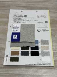 FJ940024 26/- F.EARTH Fleece 8683KW. Fluorescent Bleached Heather[Textile / Fabric] Fujisaki Textile Sub Photo