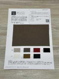 OJ2271 Kyoto-dyed Linen 40/1 Twill Natural Washer Finish Sun-dried Style Finish[Textile / Fabric] Oharayaseni Sub Photo
