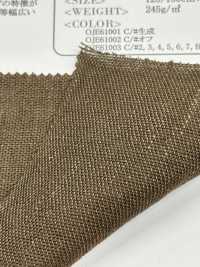 OJE61002 Hemp And Linen Canvas[Textile / Fabric] Oharayaseni Sub Photo