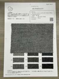 OLTS2514AY 25/1 Linen X 1/14 Shetland Wool Linen TWILL[Textile / Fabric] Oharayaseni Sub Photo