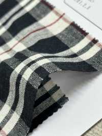 OM25313 TWIST LINEN Check Washer Finish[Textile / Fabric] Oharayaseni Sub Photo