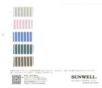 14397 100/2 Supima Cotton Clear Satin Pencil Stripe[Textile / Fabric] SUNWELL Sub Photo