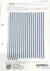 14398 100/2 Supima Cotton Clear Satin Double Stripe