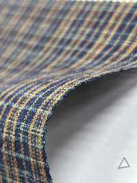 OM42308 40/1 Linen Strong Twist Washer Processing MINI CHECK[Textile / Fabric] Oharayaseni Sub Photo