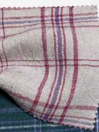 OM42309 40/1 Linen High Twist Washer Processing TARTAN[Textile / Fabric] Oharayaseni Sub Photo