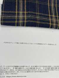 OM42309 40/1 Linen High Twist Washer Processing TARTAN[Textile / Fabric] Oharayaseni Sub Photo