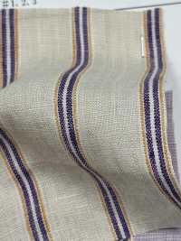 OM42315 40/1×60/1 Linen High Twist Washer Finish Trad Stripes[Textile / Fabric] Oharayaseni Sub Photo