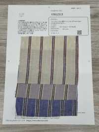 OM42315 40/1×60/1 Linen High Twist Washer Finish Trad Stripes[Textile / Fabric] Oharayaseni Sub Photo