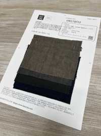 OWL723713 40/1 Linen Plain Weave Roll Dyed + Ink Overdyed[Textile / Fabric] Oharayaseni Sub Photo