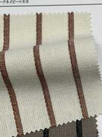 OM43601 Linen Cotton Simple Stripe[Textile / Fabric] Oharayaseni Sub Photo