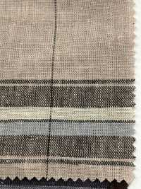 OM43605 Linen Cotton Window Frame Check[Textile / Fabric] Oharayaseni Sub Photo