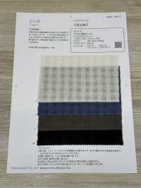 OM43607 Poppy Linen Gingham[Textile / Fabric] Oharayaseni Sub Photo
