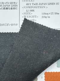 OSDC40041K 40/1 Twill JAPAN LINEN CC Finish Fuzzy Finish[Textile / Fabric] Oharayaseni Sub Photo