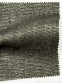 OWD25197 40/1 JAPAN LINEN HERRINGBONE Sumi-dyed[Textile / Fabric] Oharayaseni Sub Photo