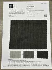 OWD25197 40/1 JAPAN LINEN HERRINGBONE Sumi-dyed[Textile / Fabric] Oharayaseni Sub Photo