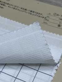 A-7006 Waffle Knit Windowpane[Textile / Fabric] ARINOBE Sub Photo