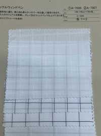 A-7006 Waffle Knit Windowpane[Textile / Fabric] ARINOBE Sub Photo