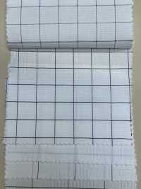 A-7006 Waffle Knit Windowpane[Textile / Fabric] ARINOBE Sub Photo
