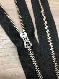 3-N-CO-OR WALDES® Vintage Zipper , Nickel Silver , Size 3, Cotton Tape, Open Asahi Fastener Sub Photo