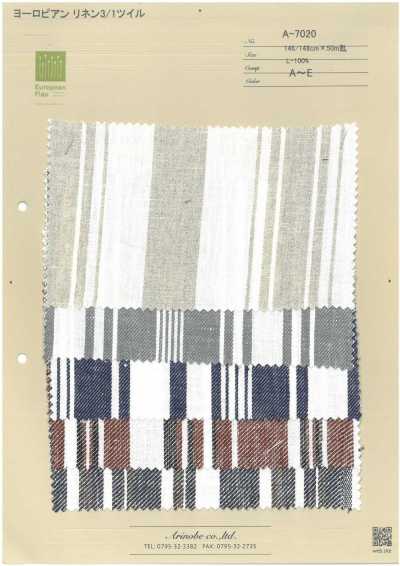 A-7020 European Linen 3/1 Twill